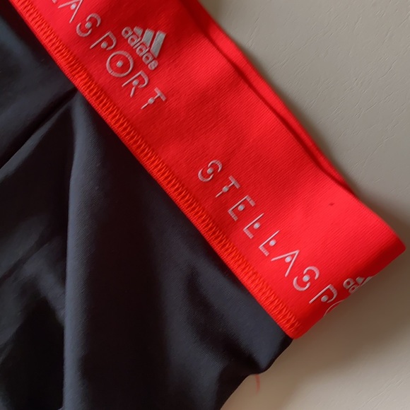 Stellasport for Adidas neon coral leggings size S - Picture 2 of 5